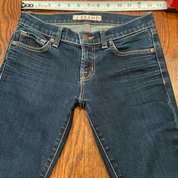 J Brand 910 Low Rise Ankle Skinny Jeans Ink 25P EUC - Picture 5 of 16